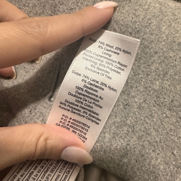 Barely used Babaton Wool Coat - Picture 7 of 7